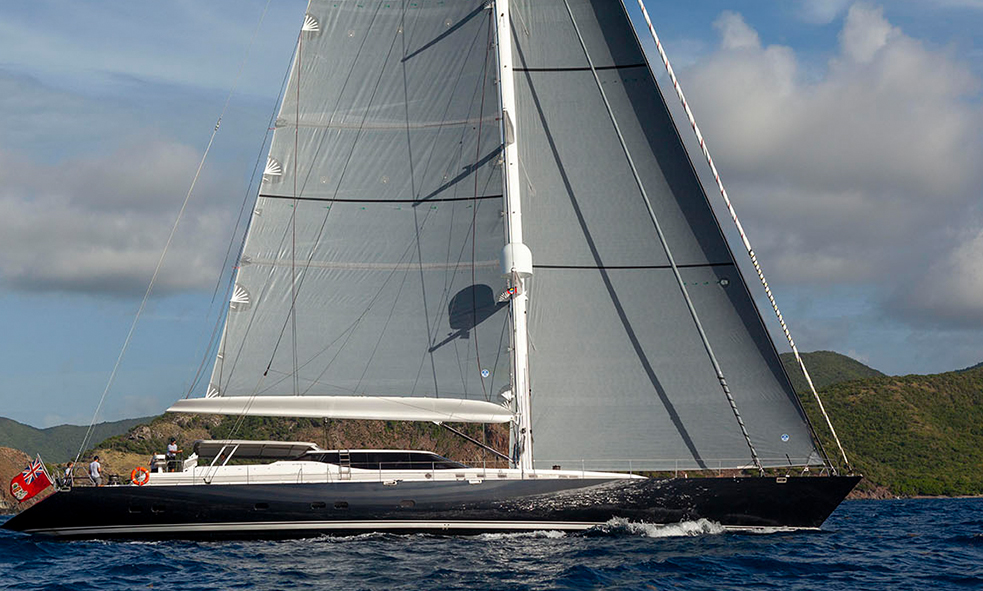 radiance yacht for sale sailing on water